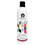 My Curly Way Leave In Conditioner for Curly Hair, Packed with Fruit and Flower Extracts - 10 Oz. Curl On Light Moisturizer Cream for Curls, Waves and Coils 100% Vegan!