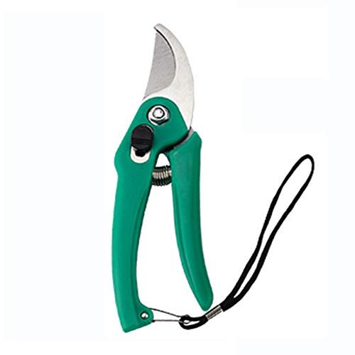 JYCQ Multifunctional stainless steel garden garden household pruning shears garden scissors,Green