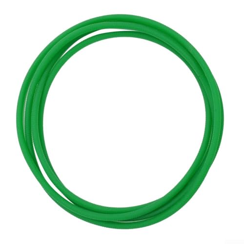 Cinghia di ricambio per bici da allenamento, cinghia a rullo per allenamento indoor, 5 mm x 185 cm, accessorio per casa, palestra, ciclismo (verde)