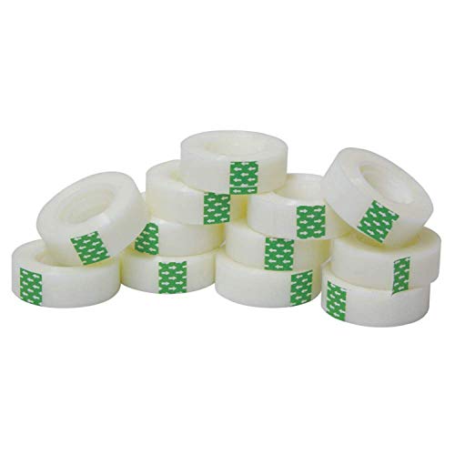 Seal-It Invisible Stationery Tape Refill Rolls 3/4In X 1296In, 12Pk #TOP2