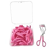 36Pack Compatible with Tweezerman Neon Pink Comfort Grip Eyelash Curler Refills,Silicone Rubber Eye lash Curlers Refill Compatible with Tweezerman Neon Pink Comfort Grip Eyelash Curler.
