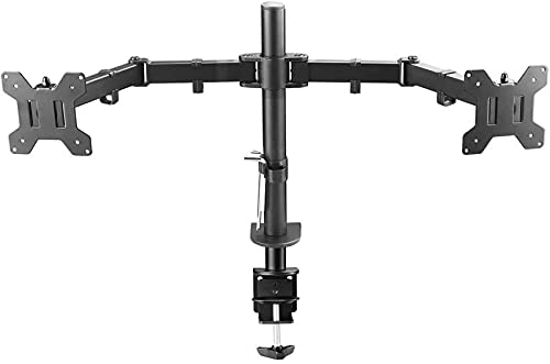 Support TV de table à double bras pour des soirées cinéma réussies