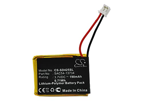 VI VINTRONS Battery for Sportdog FieldTrainer SD-425 Transmitter, FT-125 Transmitter, SAC54-13734,