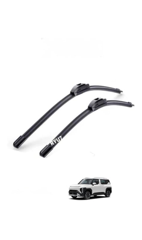 Image of All Season Frameless /Soft Wiper Blades Fits For Kia Syros 22 inch /550mm+22 inch /550mm(Pack of 2)