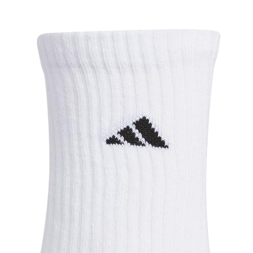 Image of adidas Kids Athletic Cushioned 6-Pack Crew (Little Kid /Big Kid /Adult)
