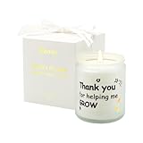 Lihome Teacher Appreciation Gifts - Funny Teacher's Day, Thanksgiving, Birthday, Christmas Gifts, Vanilla Coconut Candles