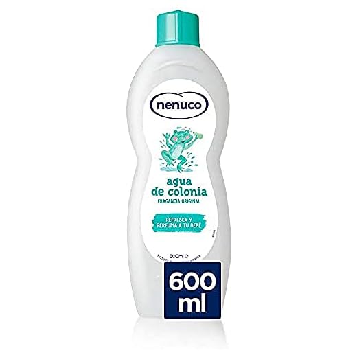 Nenuco Agua de Colonia recomendado para bebés, fragancia original - 600 ml