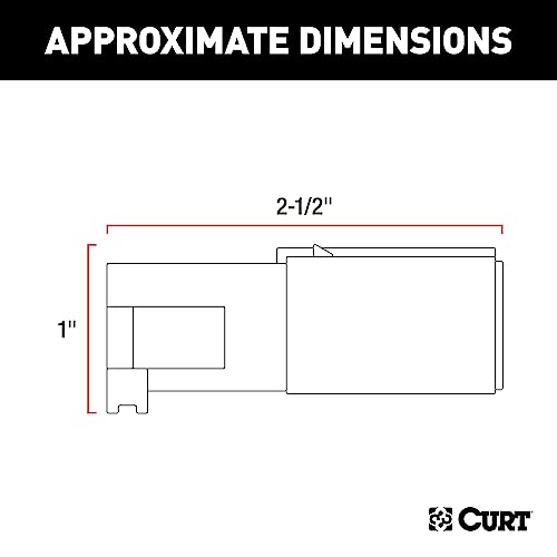 Image of CURT 58060 Trailer-Side 4-Pin Round Wiring Harness Plug