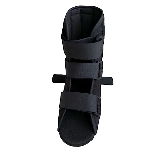 FOMIYES Rehabilitation Shoes for Achilles Tendon Ankle Brace for Sprains Fixed Foot Support Wooden Sole for Stability and Comfort