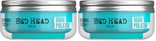 Bed Head by TIGI | Manipulator Texturpaste für Männer und Frauen | Professionelle Haarpflege, Haarstyling-Produkt mit starkem Halt | Für kurzes und mittellanges Haar | 57 g (Packung mit 2)