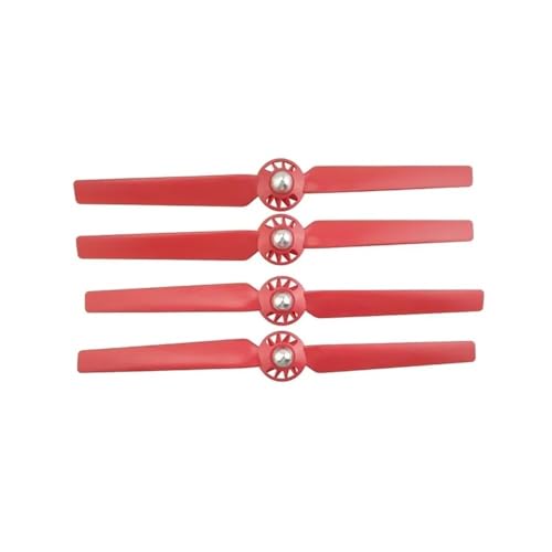 Hélice pour drone Q500 et Q500M 4K, lot de 4 pales autobloquantes CW CCW rouges de rechange