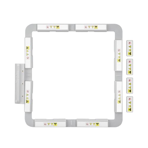 Sew Tech Magnetic Embroidery Hoop for Brother Innovis Luminaire XP1 Dream Machine XV8500D Babylock Solaris Meridian Altair Destiny Destiny Solaris Vision Machine 9.5x9.5 Mighty Snap Magnet Frame