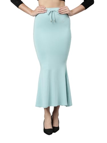 Image of TWIN BIRDS Saree Shapewear for Women | Super Soft Viscose Elastane Saree Petticoat Skirt | Stretchable & Comfortable SareeShaper