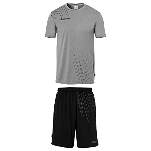 uhlsport Score 26 Fußball Trikot-Set Trikotsatz - Komplettes Fußball-Trikot-Set bestehend aus Trainings-T-Shirt und kurze Trainings-Hose - 10 Varianten verfügbar für Erwachsene und Kinder