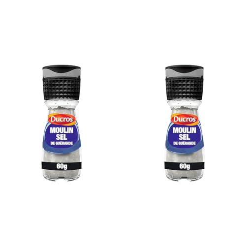 DUCROS - Moulin Sel de Guérande IGP - 60 g (Lot de 2)
