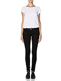 Diese enge Jeans von VERO MODA ist cool, bequem und figurbetont. Die Jeans hat keine Waschung und besitzt jeanstypische Nähte.
