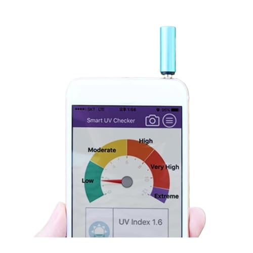 Posemètre UV intelligent compact et précis pour mesure UVA UVB de la lumière ultraviolette