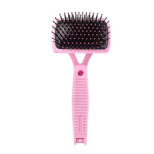 Körpermassagegerät mit langem Griff – zusammenklappbares Design, 30,3 cm, tragbarer Rückenkratzer, Kopfhautbürste, Juckreizkratzer, Trockenbürsten-Hygienegerät | Kompakte Entspannungshilfe für Frauen,