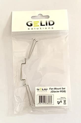 Gelid Solutions Fan Clip - Third Fan Option for Glacier and Glacier Black - 2 Units, Fan Clips - Image 2