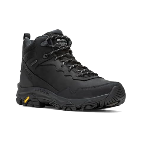 Merrell Men's Coldpack 3 Thermo Mid Waterproof Snow Boot, Black, 10.5 Cover