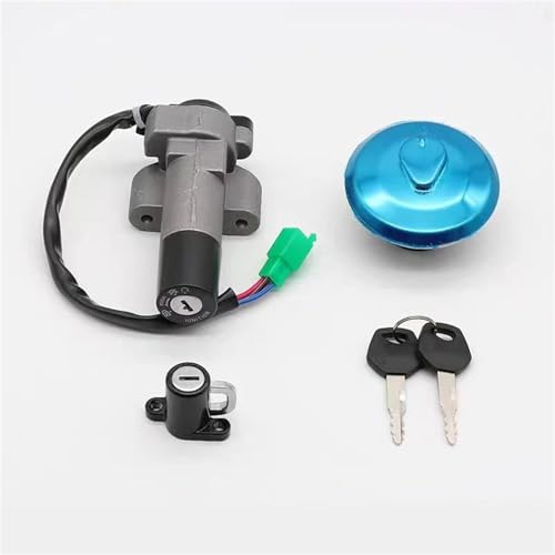 Contacteur d'allumage Suzuki GD110 serrure neiman et bouchon essence moto