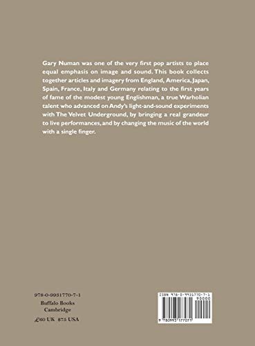 Gary Numan, An Annotated Scrapbook: 1977-1981 souvenirs nostalgie