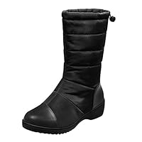 Algopix Similar Product 2 - Ros1ock Womens Boots Solid Color Nylon
