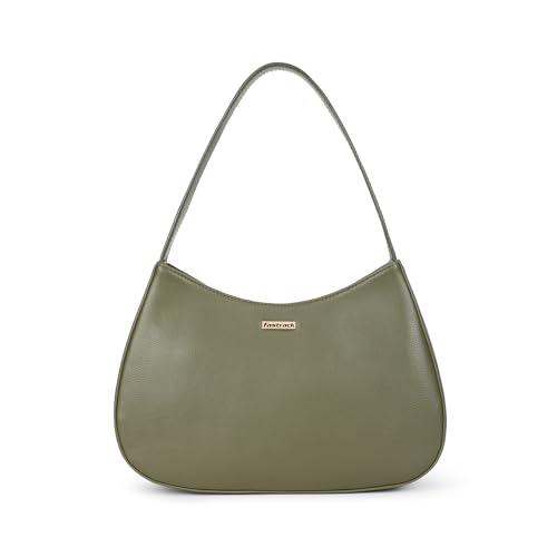 Fastrack Curve Shoulder Bag | Pebbled Faux-Leather Women’s Handba...