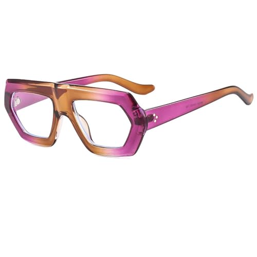 Monture de lunettes pour femmes au design élégant et détails rivets rétro