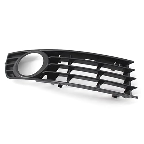 Rejilla para parachoques delantero compatible con Audi A4 B6 2001-2005, moldura luz antiniebla