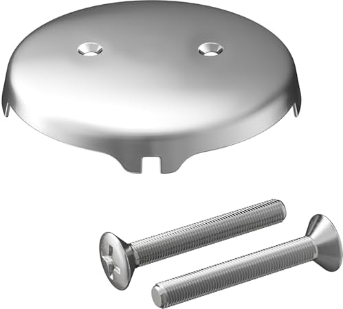 PROFLO PF401 Waste and Overflow Face Plate - 2 Hole - Chrome