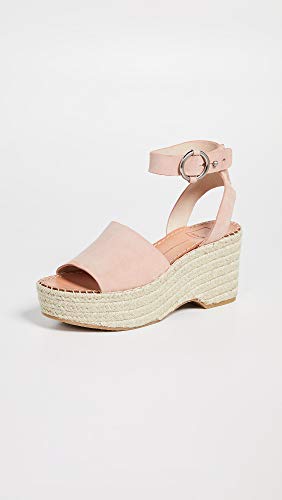Dolce Vita Women's Lesly Ankle Strap Espadrilles, Rose, Pink, 7.5 Medium US - Thumbnail 3