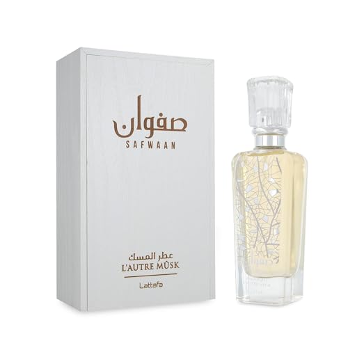 Eau de Parfum SAFWAAN L’AUTRE MUSK 100ml de Lattafa Attar Arabe de Dubai Pour Les Femme et Les Homme