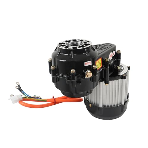 48V 1000W Brushless Differential Motor 4800 RPM 18-35AH Rated Current Replacement for Go Kart Golf Cart Tricycle Electric Bike ATV Scooter