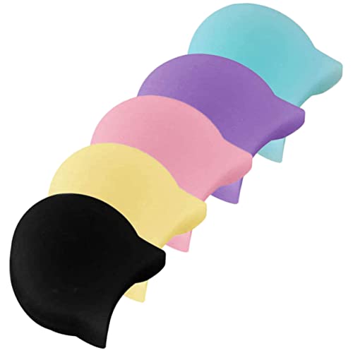 ibasenice Finger Rest Silicone Pads 5 Pieces Thumb Rest Pads Lightweight Simple Installation for Beginner and Professional Players