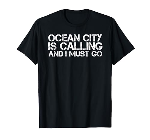 OCEAN CITY NJ NEW JERSEY Funny City Trip Home Roots USA Gift T-Shirt