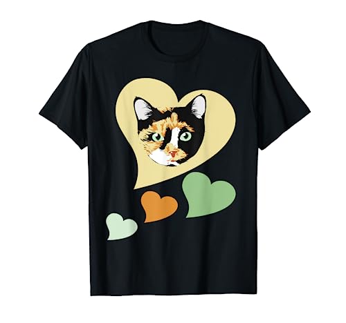 Calico Cat shirt I love my calico cats t-shirt for cat lover