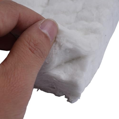 Vidonergy Manta de seguridad para chimenea para quemadores de gel y chimeneas de bioetanol, fibra de silicato de calcio-magnesio (CMS), 30 x 10 x 1 cm, color blanco (30 x 10 x 1 cm)
