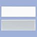 Akro-Mils 29301 Clear Protective Plastic Label Holder and Labels for 30210, 30220 and 30224 AkroBins and All ShelfMax Shelf Bins, (25-Pack)