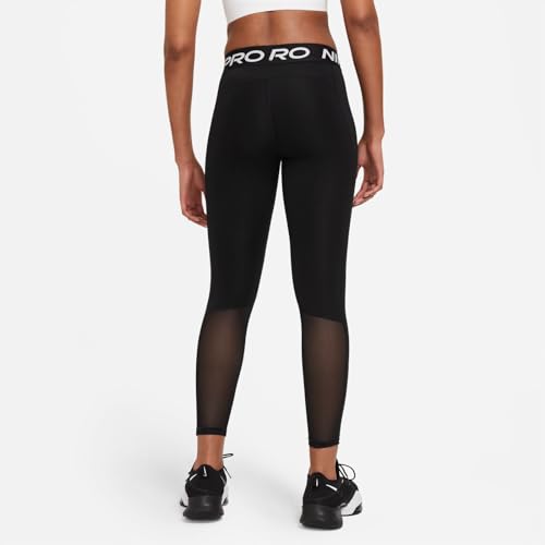 Nike Dames Broek W Np 365 Tight, Zwart/Wit, CZ9779-010, L