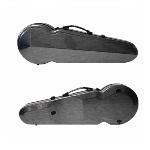 カーボンファイバー製ビオラケース、15〜16.5インチ対応ユニバーサルビオラケース、温度計内蔵、ダブルショルダーストラップ、厚手の裏地、軽量で丈夫なハードシェル、防水性、頑丈なハンドル,B