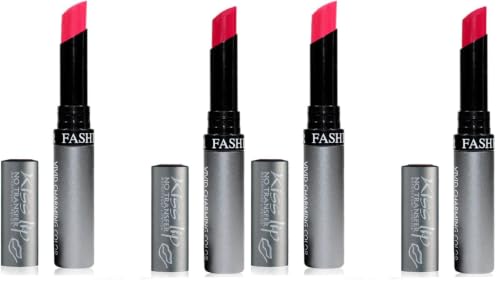 Image of Fashion Colour Kiss Lip No Transfer Lipstick, Waterproof, Smudgeproof, Long Lasting Combo (Pink & Baby Lavender) (Pack of 2)