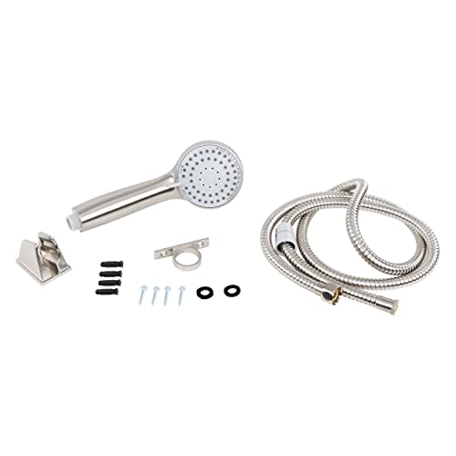 Empire Faucets Kit de Cabezal de Ducha Con Maneral - Repuesto Cromado con Manguera de Acero y Montaje miniatura 4
