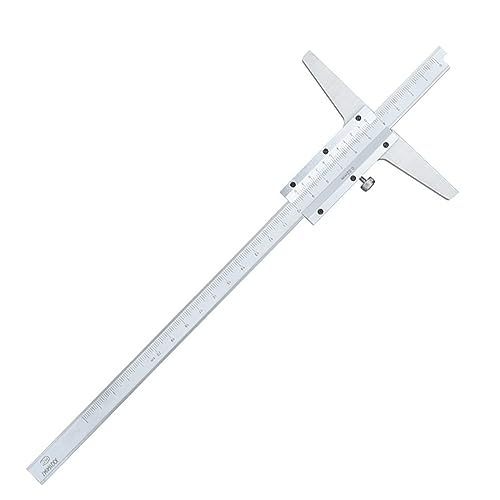 Calibrador Vernier para Profundidad 0-500mm Acero Inoxidable miniatura 4