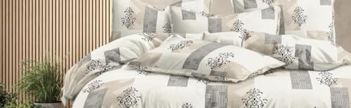 Image of 350 TC Cotton Feel Glace Cotton Fully Elastic Fitted Bedsheet Single Size Bed with 1 Pillow Cover (36 inch x 78 inch inches,Beige)