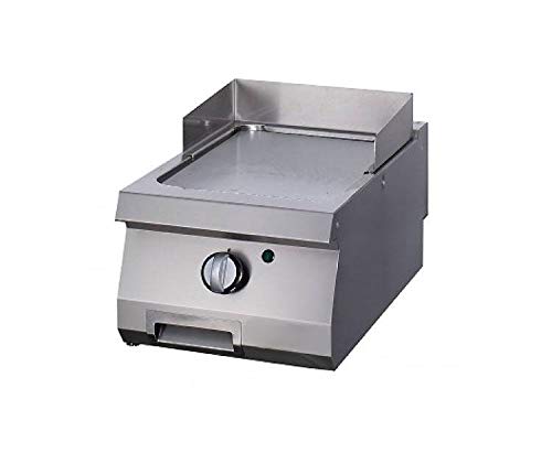 Maxima Gastro Heavy Duty Grillplatte - Glatte Chrom - Einzeleinheit - 70 cm Tief - Gas