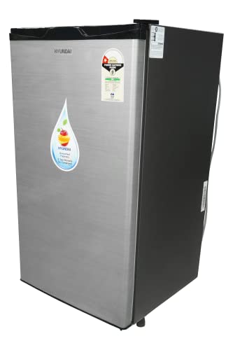 Image of HYUNDAI 92 L Direct-Cool Single Door Mini Refrigerator Appliance (Silky Grey)