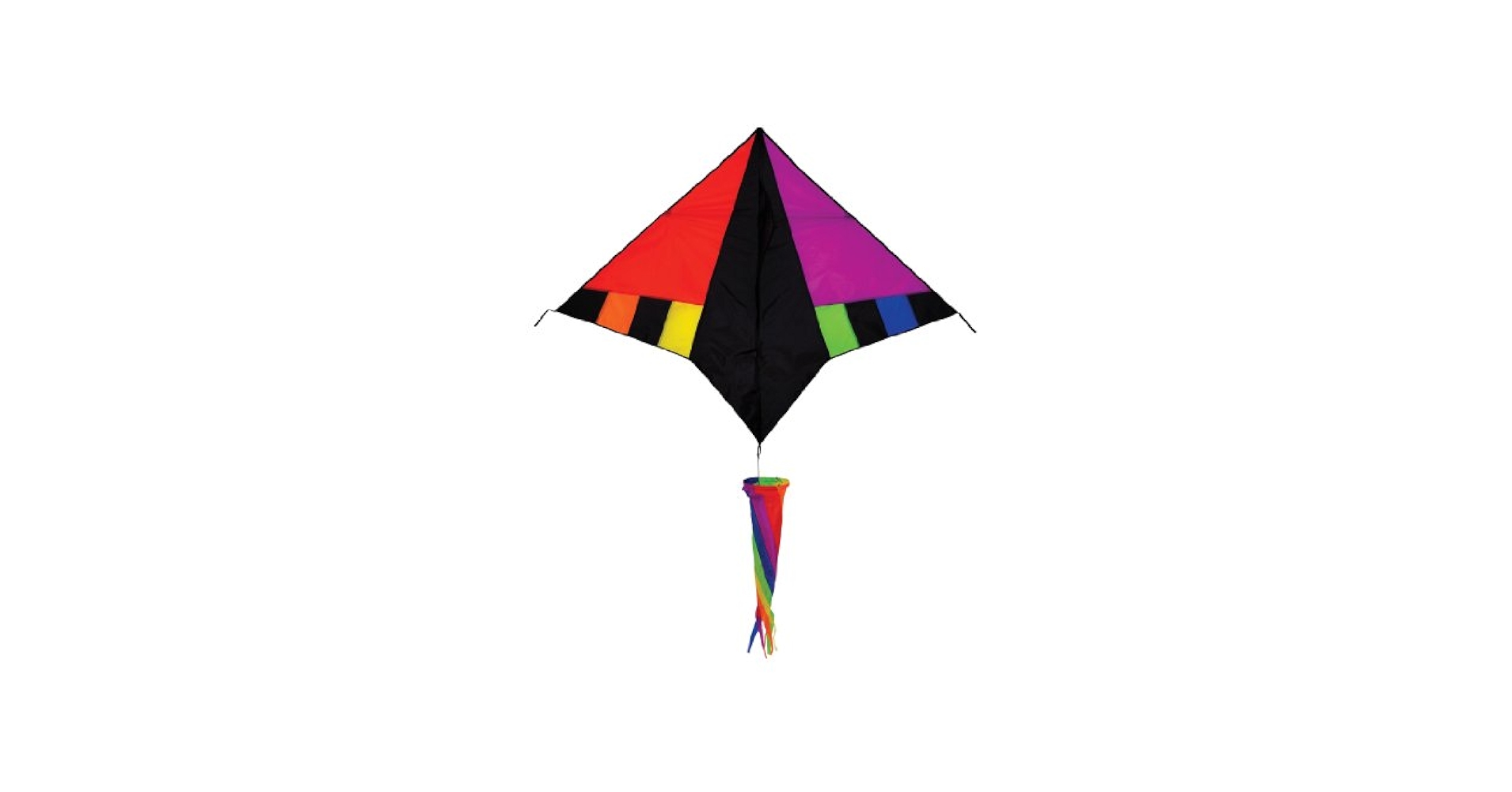 Amazon.com: in The Breeze 3116 — Rainbow Zephyr Kite