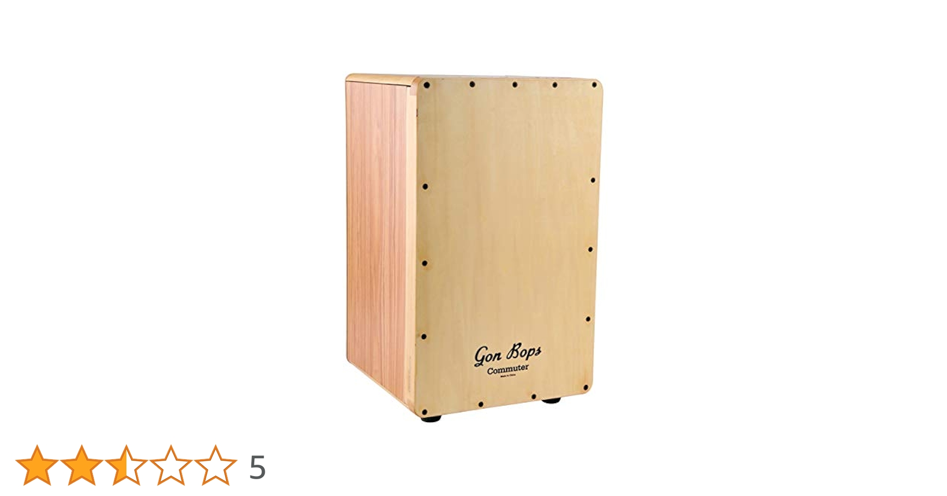 Gon Bops カホン ソフトケース付き。 Commuter Cajon | Gon Bops