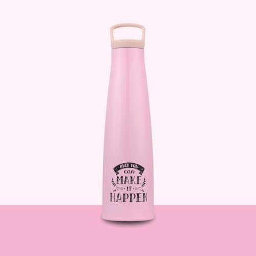 Image of CLAY CRAFT VACBOTT Sleeko Peppy Double Walled|18 Hours Hot and 24 Hours Cold Vacuum Insulated Flask 650ml, 1 Pcs, Steel Water Bottle for Office|Travelling|BPA-Free|BIS Certified|1Year Limited Warranty